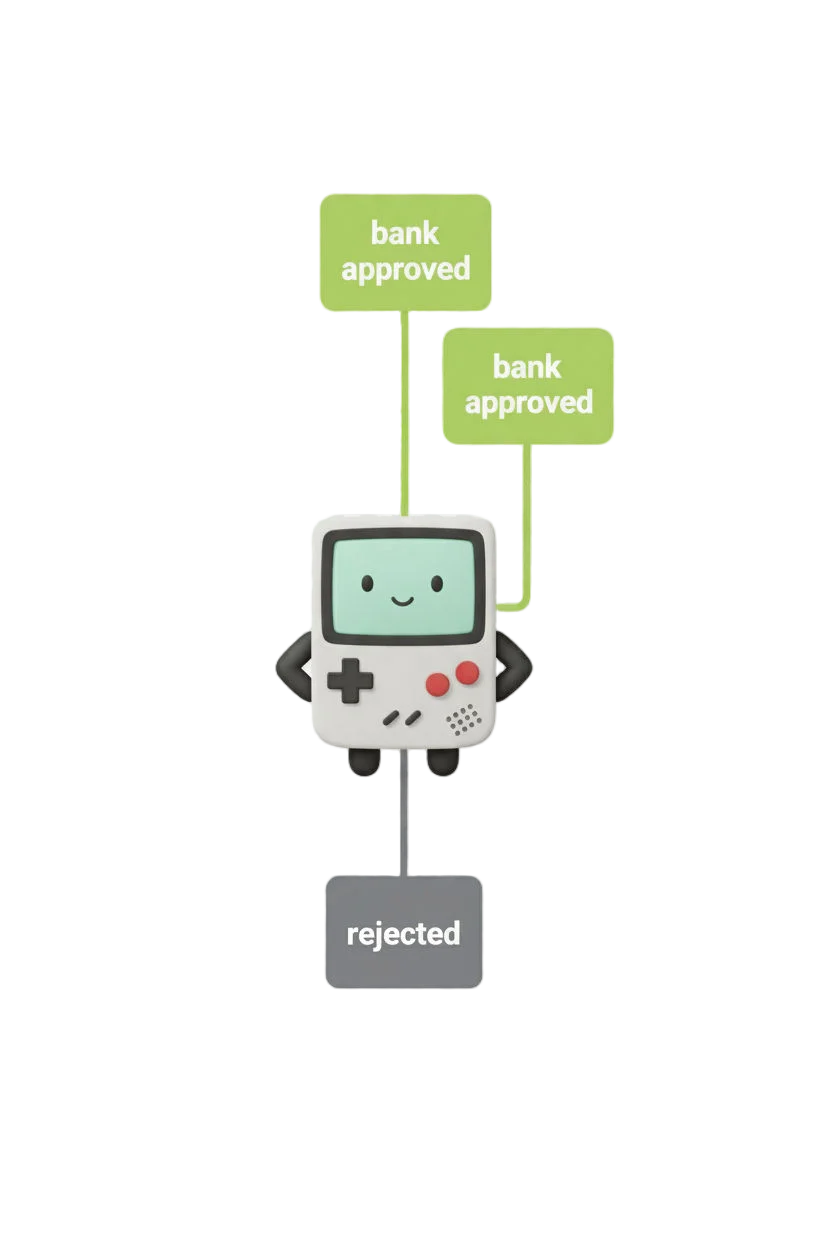 BankMatch connects one customer application to multiple banks simultaneously